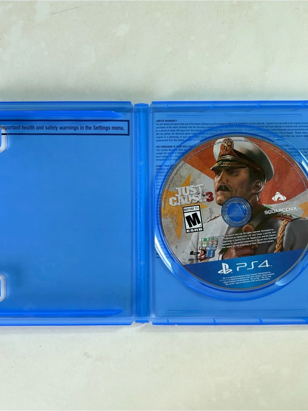 Just Cause 3 PlayStation 4 PS4 Video Game